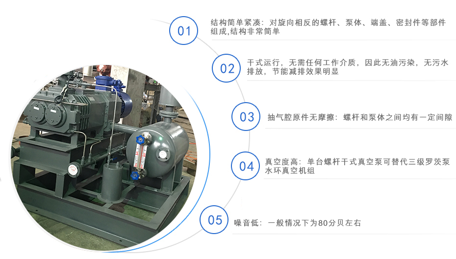 LGB無油螺桿式真空泵